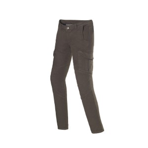 Pantalones moto jeans CLOVER Cargo Pro Brown - Ropamotorista.com - Distribuidor Oficial Clover en España y Portugal