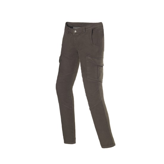 Pantalones moto jeans CLOVER Cargo Pro Brown - Ropamotorista.com - Distribuidor Oficial Clover en España y Portugal