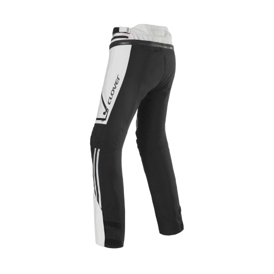 Pantalones moto CLOVER Laminator 2 WP Gray Black - Ropamotorista.com - Distribuidor Oficial Clover en España y Portugal