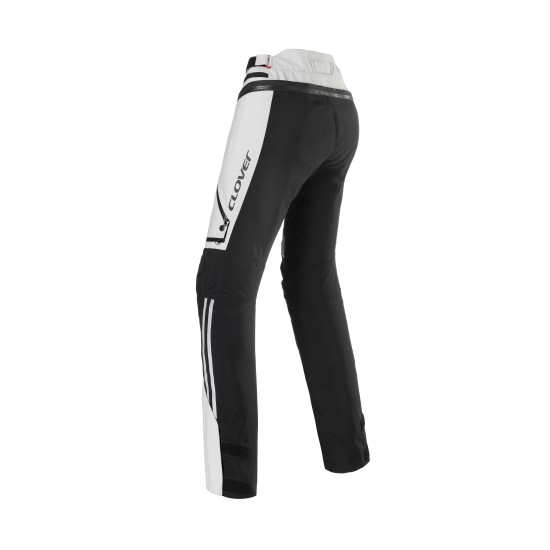 Pantalones moto CLOVER Laminator 2 WP Gray Black - Mujer - Ropamotorista.com - Distribuidor Oficial Clover en España y Portugal