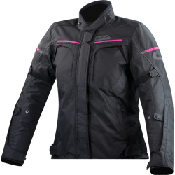 Chaqueta moto LS2 Endurance Black Pink Mujer