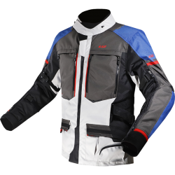 Chaqueta moto LS2 Norway Blue Black Grey Red