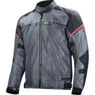 Chaqueta moto LS2 Riva Black Dark Grey Red