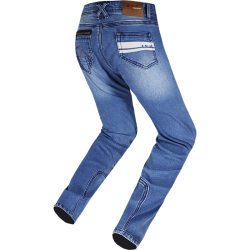 Pantalones jeans moto LS2 Dakota Light Blue - Mujer