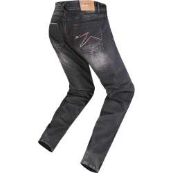 Pantalones jeans moto LS2 Dakota Black