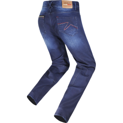 Pantalones jeans moto LS2 Dakota Dark Blue