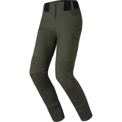 Pantalones moto LS2 Router Olive Green - Mujer