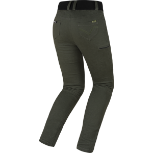 Pantalones moto LS2 Router Olive Green - Mujer - Ropamotorista.com - Distribuidor Oficial LS2 en España y Portugal