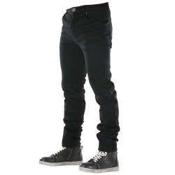 Pantalones moto jeans OVERLAP Castel Black