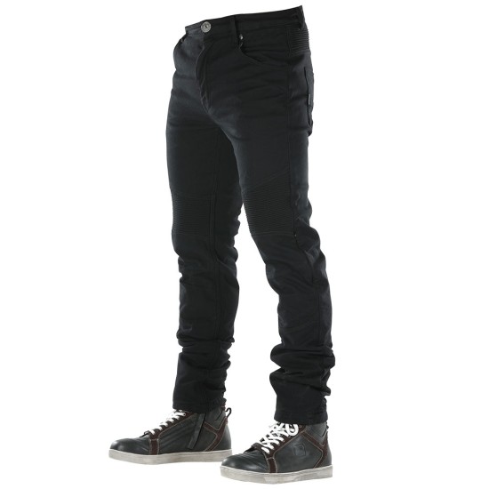 Pantalones moto jeans OVERLAP Castel Black - Ropamotorista.com - Distribuidor Oficial Overlap en España y Portugal