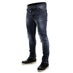 Pantalones moto jeans OVERLAP Derek Blue Wash