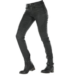 Pantalones moto jeans OVERLAP Imola CE Night - Mujer