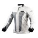 Chaqueta moto verano LS2 Predator Gris Claro - Mujer