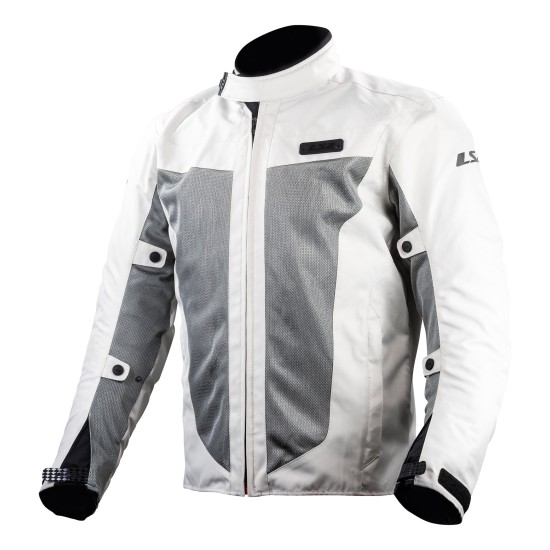 Chaqueta moto verano LS2 Predator Gris Claro - Ropamotorista.com Chaqueta moto verano LS2 Predator Gris Claro - Ropamotorista.com - Distribuidor Oficial LS2 en España y Portugal