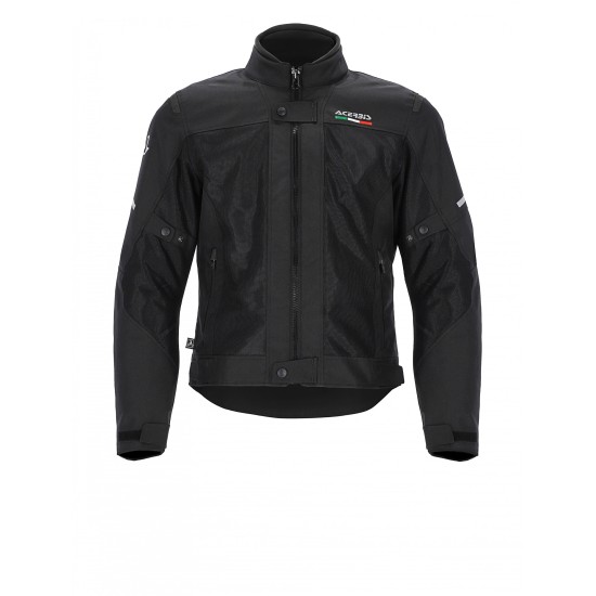 Chaqueta moto ACERBIS CE On Road Ruby Black - Ropamotorista.com - Distribuidor Oficial Acerbis en España y Portugal