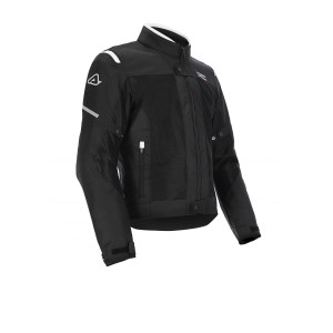 Chaqueta moto ACERBIS CE On Road Ruby Black-White - Ropamotorista.com - Distribuidor Oficial Acerbis en España y Portugal