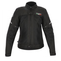 Chaqueta moto mujer ACERBIS CE On Road Ruby Lady Black