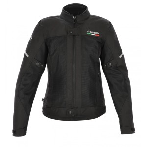 Chaqueta moto mujer ACERBIS CE On Road Ruby Lady Black - Ropamotorista.com - Distribuidor Oficial Acerbis en España y Portugal