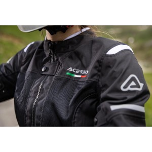 Chaqueta moto mujer ACERBIS CE On Road Ruby Lady Black - Ropamotorista.com - Distribuidor Oficial Acerbis en España y Portugal