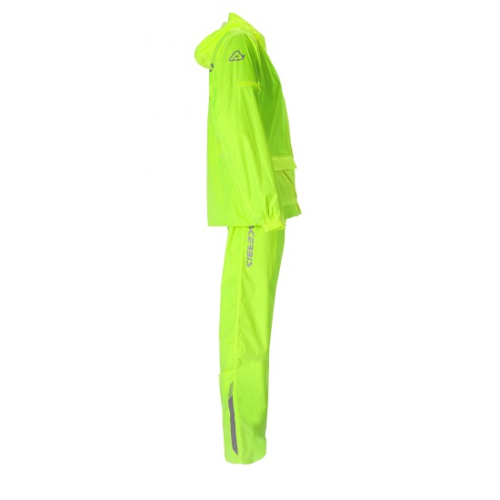 Traje lluvia moto ACERBIS X-Thunder Yellow Fluo - Ropamotorista.com - Distribuidor Oficial  en España y Portugal