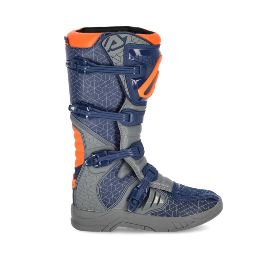 Botas moto off road ACERBIS X-Team Blue-Grey - Ropamotorista.com - Distribuidor Oficial Acerbis en España y Portugal