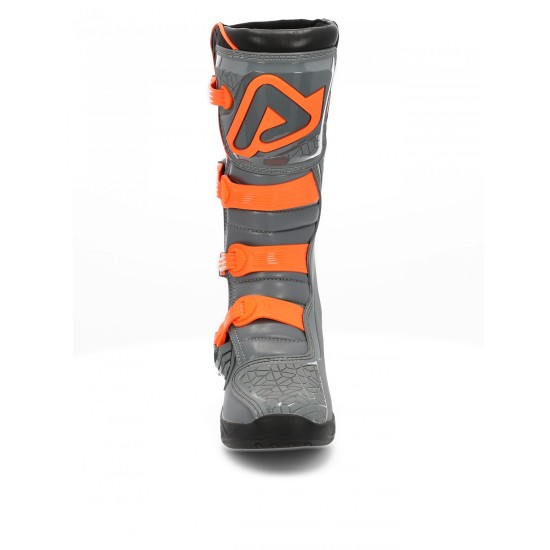 Botas moto off road ACERBIS X-Team Grey-Orange - Ropamotorista.com - Distribuidor Oficial Acerbis en España y Portugal