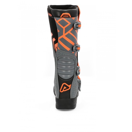 Botas moto off road ACERBIS X-Team Grey-Orange - Ropamotorista.com - Distribuidor Oficial Acerbis en España y Portugal