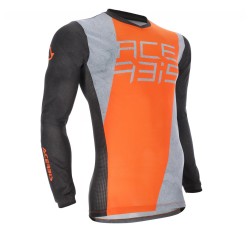 Camiseta off road ACERBIS MX J-Track One Orange-Grey