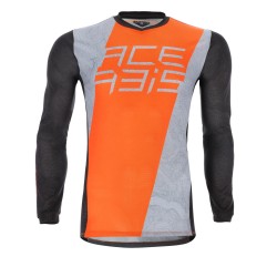 Camiseta off road ACERBIS MX J-Track One Orange-Grey