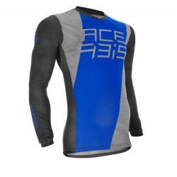 Camiseta off road ACERBIS MX J-Track One Grey-Blue