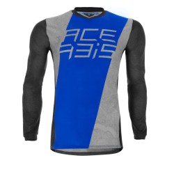 Camiseta off road ACERBIS MX J-Track One Grey-Blue