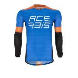 Camiseta off road ACERBIS MX J-Track Two Blue-Orange