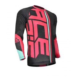 Camiseta off road ACERBIS MX J-Windy One Vented Black-Pink