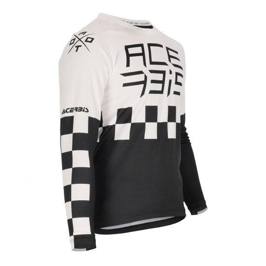 Camiseta off road infantil ACERBIS MX J-Kid One White-Black - Ropamotorista.com Camiseta off road infantil ACERBIS MX J-Kid One White-Black - Ropamotorista.com - Distribuidor Oficial Acerbis en España y Portugal