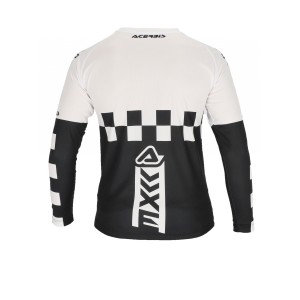 Camiseta off road infantil ACERBIS MX J-Kid One White-Black - Ropamotorista.com - Distribuidor Oficial Acerbis en España y Portugal