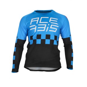 Camiseta off road infantil ACERBIS MX J-Kid One Blue-Black - Ropamotorista.com - Distribuidor Oficial Acerbis en España y Portugal