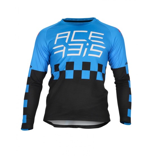 Camiseta off road infantil ACERBIS MX J-Kid One Blue-Black - Ropamotorista.com - Distribuidor Oficial Acerbis en España y Portugal