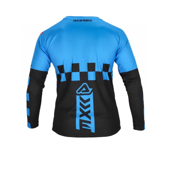 Camiseta off road infantil ACERBIS MX J-Kid One Blue-Black - Ropamotorista.com - Distribuidor Oficial Acerbis en España y Portugal