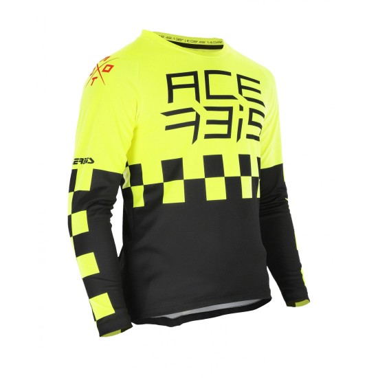 Camiseta off road infantil ACERBIS MX J-Kid One Yellow-Black - Ropamotorista.com Camiseta off road infantil ACERBIS MX J-Kid One Yellow-Black - Ropamotorista.com - Distribuidor Oficial Acerbis en España y Portugal