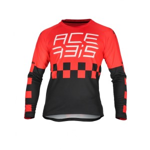 Camiseta off road infantil ACERBIS MX J-Kid One Red-Black - Ropamotorista.com - Distribuidor Oficial Acerbis en España y Portugal