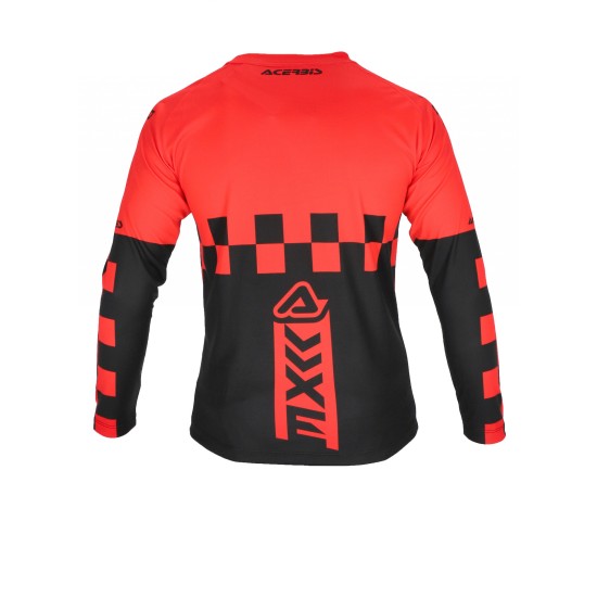 Camiseta off road infantil ACERBIS MX J-Kid One Red-Black - Ropamotorista.com - Distribuidor Oficial Acerbis en España y Portugal