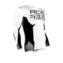 Camiseta off road ACERBIS MX J-Track Three White-Black