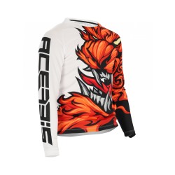 Camiseta off road infantil ACERBIS MX J-Kid Two Orange-White