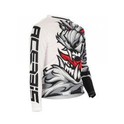 Camiseta off road infantil ACERBIS MX J-Kid Two Grey-White