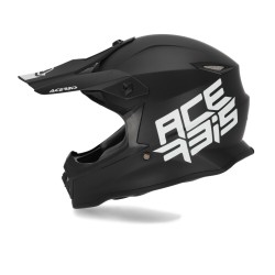 Casco off road infantil ACERBIS Steel Junior Black
