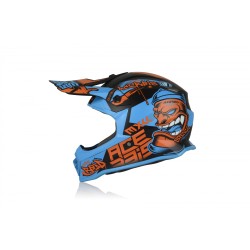 Casco off road infantil ACERBIS Steel Junior Blue-Red