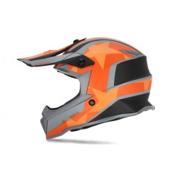 Casco off road infantil ACERBIS Steel Junior Black-Orange