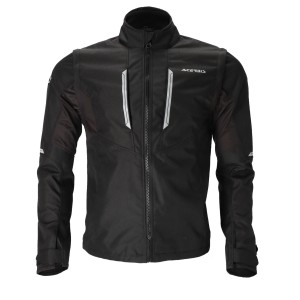 Chaqueta moto off road ACERBIS X-Duro Black - Ropamotorista.com - Distribuidor Oficial Acerbis en España y Portugal