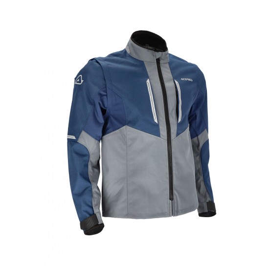 Chaqueta moto off road ACERBIS X-Duro Blue Orange - Ropamotorista.com - Distribuidor Oficial Acerbis en España y Portugal