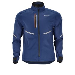 Chaqueta moto off road ACERBIS X-Duro W-Proof Blue-Orange